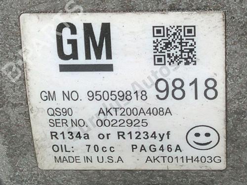 AC compressor CHEVROLET AVEO Hatchback (T300) 1.2 | BP28223560M34  - Image 5