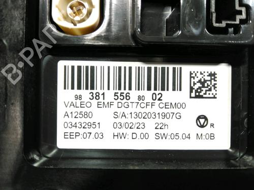 Display monitor CITROËN C3 / C3 ORIGIN III (SX) 1.5 BlueHDi 100 (SXYHYP, SXYHTU) | BP28229860C48 