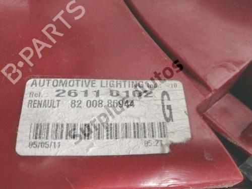 Left taillight RENAULT CLIO III (BR0/1, CR0/1) 1.5 dCi | BP30269475C34