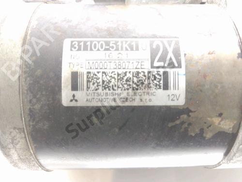 Starter SUZUKI SWIFT IV (FZ, NZ) 1.2 (AZH412, ZC72S) | BP37763675M8 - Image 3