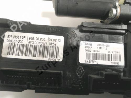 Front left window mechanism RENAULT MEGANE III Hatchback (BZ0/1_, B3_) 1.2 TCe (BZ2B, BZ11) | BP29858041C22 