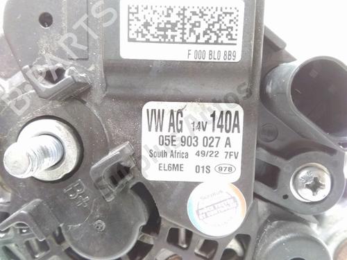 Alternator VW POLO VI (AW1, BZ1, AE1) 1.0 TSI | BP28222651M7  - Image 5