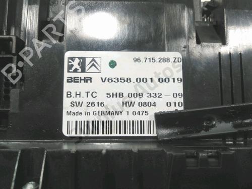 Climate control CITROËN C5 III Break (RW_) 2.0 HDi 165 | BP38009444I5 - Image 3