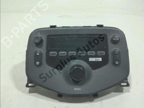 Used Radio Radio CITROËN C1 II (PA_, PS_) 1.0 VTi 72 (72 hp) 36519096 36519096