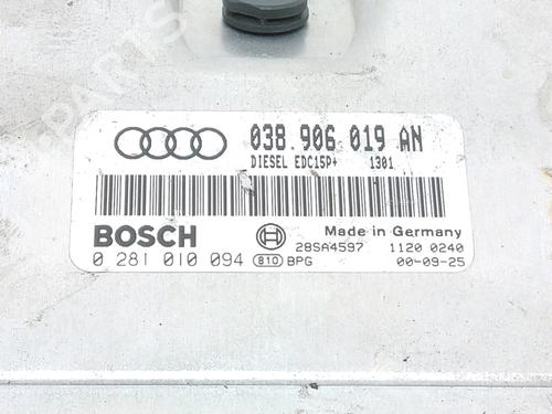 Engine control unit (ECU) AUDI A4 B5 (8D2) 1.9 TDI | BP37762918M57 - Image 2