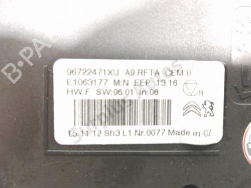 Climate control PEUGEOT 2008 I (CU_) 1.6 BlueHDi 100 | BP31868152I5