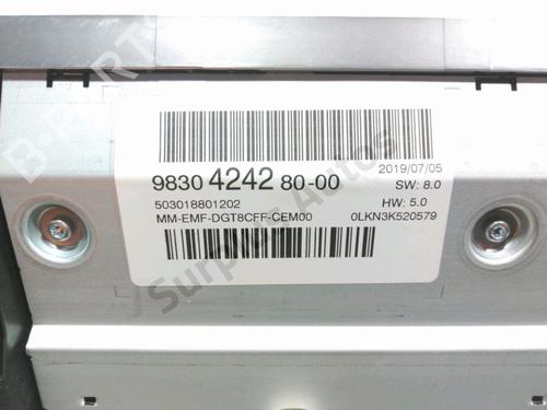 Display monitor PEUGEOT 3008 II SUV (MC_, MR_, MJ_, M4_) 1.5 BlueHDi 130 | BP28230046C48 