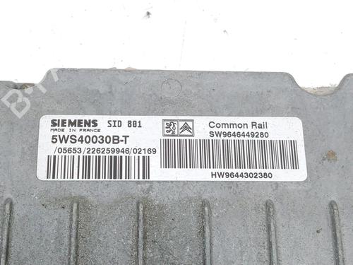 Engine control unit (ECU) PEUGEOT 307 (3A/C) 2.0 HDi 90 | BP30984704M57 - Image 2