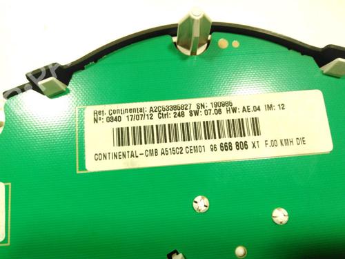Instrument cluster CITROËN C3 II (SC_) 1.4 HDi 70 (SC8HZC, SC8HR0, SC8HP4) | BP29857357C47 - Image 3