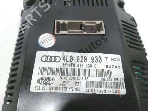Instrument cluster AUDI Q7 (4LB) 3.0 TDI quattro | BP30991633C47