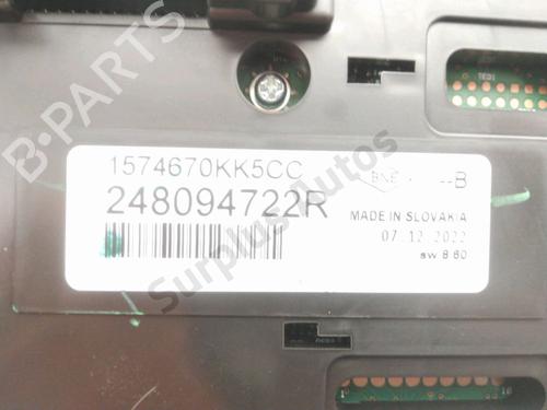 Instrument cluster RENAULT CLIO V (B7_) 1.0 LPG (B7MT) | BP28231246C47 