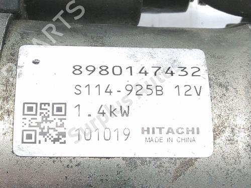 Starter OPEL ASTRA J (P10) 1.7 CDTI (68) | BP32334392M8 - Image 2