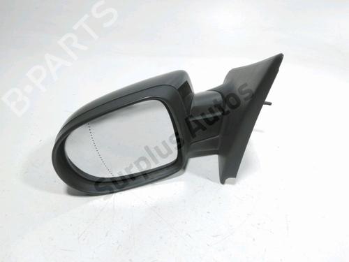 Used Left mirror Left mirror RENAULT CLIO III (BR0/1, CR0/1) 1.2 16V (BR02, BR0J, BR11, CR02, CR0J, CR11) (75 hp) 34616870 34616870