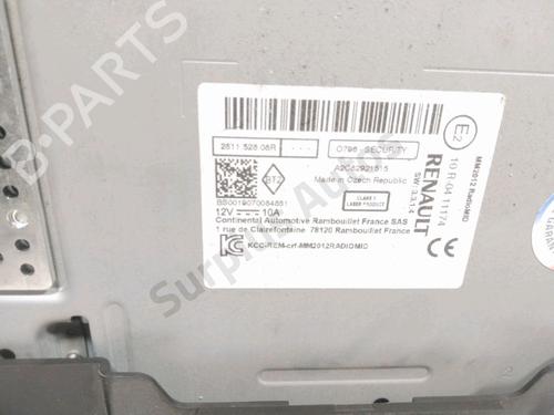 Radio RENAULT KANGOO Express (FW0/1_) 1.5 dCi 75 (FW07, FW10, FW04) | BP29444182E6 