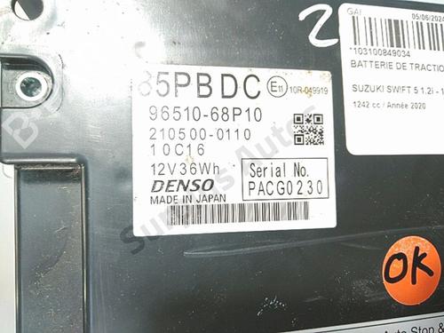 Battery SUZUKI SWIFT V (AZ) 1.2 SHVS (A2L412) | BP28262526E11 - Image 2