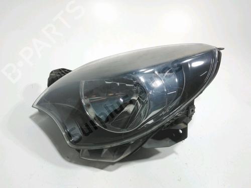 Used Left headlight RENAULT TWINGO II (CN0_) 1.2 16V (CN04, CN0B) (75 hp) 31608208
