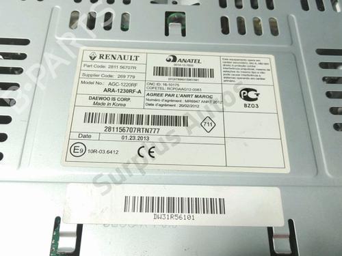 Radio RENAULT TWINGO II (CN0_) 1.5 dCi 75 | BP39462426E6 - Image 2