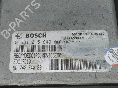 Engine control unit (ECU) CITROËN C3 II (SC_) 1.4 HDi 70 (SC8HZC, SC8HR0, SC8HP4) | BP30984773M57