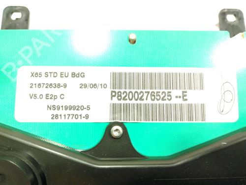 Cockpit RENAULT CLIO II (BB_, CB_) 1.5 dCi (B/CB3M) | BP28230663C47 