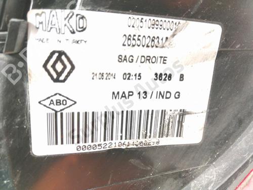 Right taillight RENAULT CLIO IV (BH_) 1.5 dCi 75 | BP28268835C35 