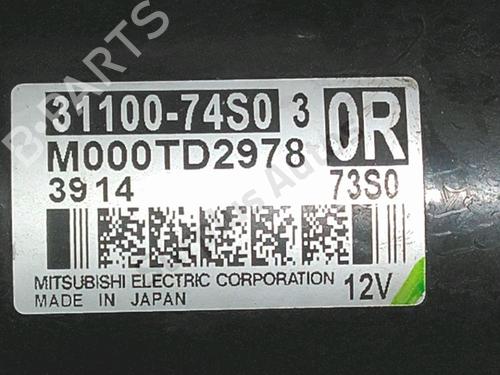 Starter SUZUKI VITARA (LY) 1.5 Hybrid AllGrip | BP28222195M8  - Image 5