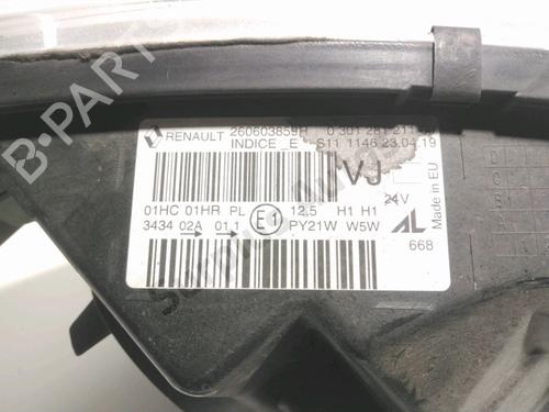 Left headlight RENAULT CAPTUR I (J5_, H5_) 1.5 dCi 90 (J5N4, J5M5, J5MW, J5M6, J5AL, J5AJ) | BP38981904C28 - Image 5