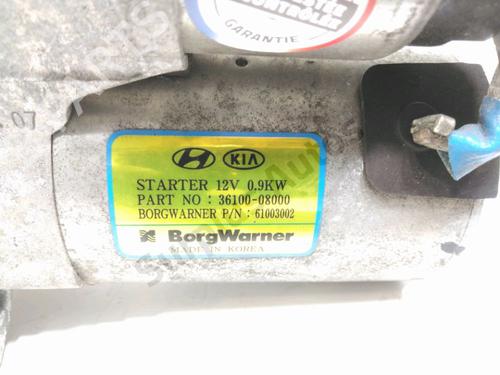 Starter HYUNDAI i20 III (BC3, BI3) 1.0 T-GDI hybrid 48V | BP33815831M8 - Image 4
