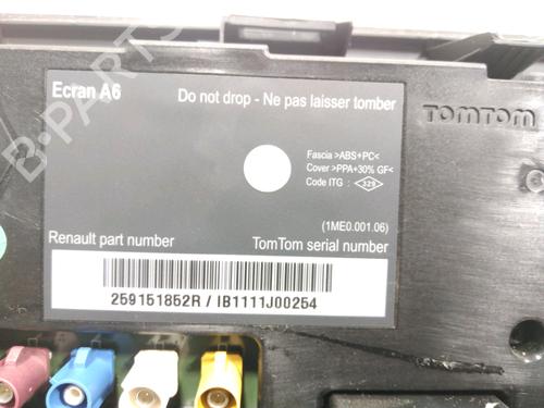Display monitor RENAULT CLIO III (BR0/1, CR0/1) 1.5 dCi | BP28229824C48 