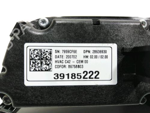 Climate control OPEL CORSA F (P2JO) 1.2 (68) | BP37766992I5 - Image 2
