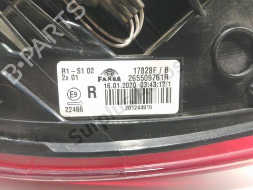 Right taillight RENAULT CLIO V (B7_) 1.5 Blue dCi 85 (B7AG) | BP30269465C35 
