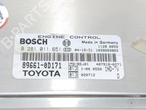 Engine control unit (ECU) TOYOTA YARIS (_P1_) 1.4 D-4D (NLP10_, NLP10R) | BP30984588M57 - Image 2