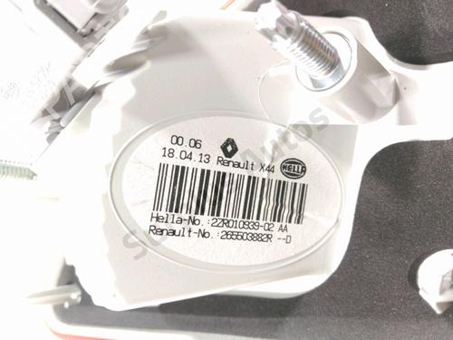 Right tailgate light RENAULT TWINGO II (CN0_) 1.5 dCi 75 | BP28267548C80 