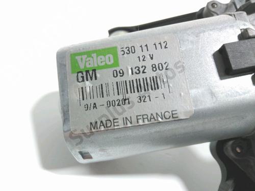 Rear wiper motor OPEL CORSA C (X01) 1.7 DI (F08, F68) | BP30585119M102