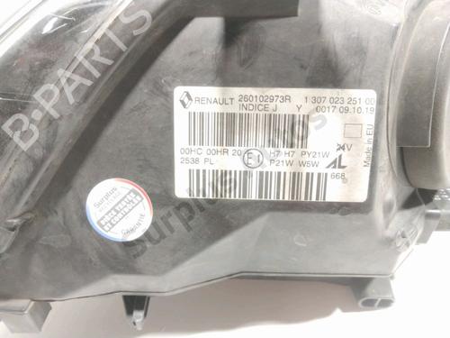 Højre forlygte RENAULT MEGANE III Hatchback (BZ0/1_, B3_) 1.5 dCi (BZ09, BZ0D, BZ1W, BZ29, BZ14) | BP28266376C29 