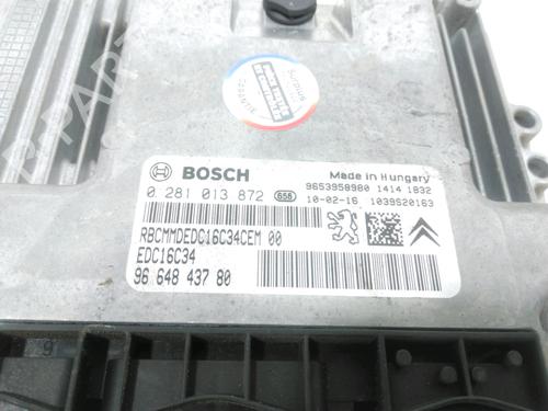Engine control unit (ECU) CITROËN C3 Picasso (SH_) 1.6 HDi | BP30984543M57 - Image 2
