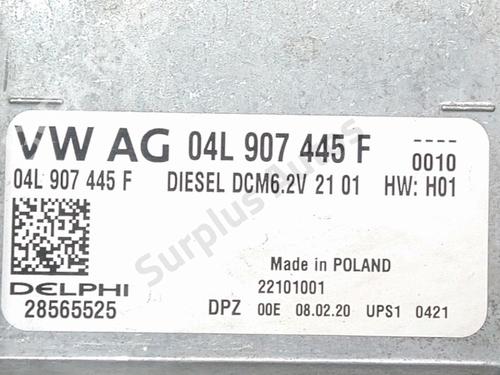 Engine control unit (ECU) VW POLO VI (AW1, BZ1, AE1) 1.6 TDI | BP39490566M57 - Image 3