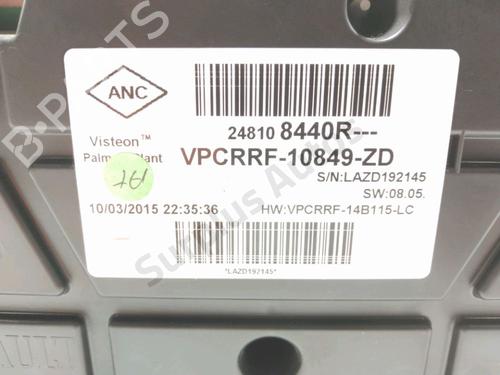 Instrument cluster RENAULT CLIO IV (BH_) 1.5 dCi 90 | BP28230932C47 