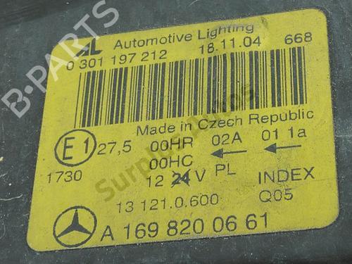 Right headlight MERCEDES-BENZ A-CLASS (W169) A 160 CDI (169.006, 169.306) | BP31004945C29 - Image 3