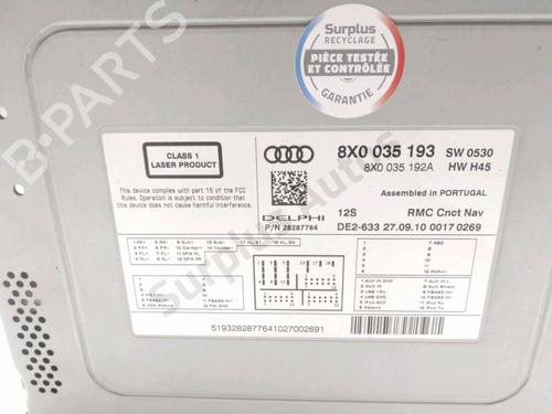 Radio AUDI A1 (8X1, 8XK) 1.6 TDI | BP28232459E6 