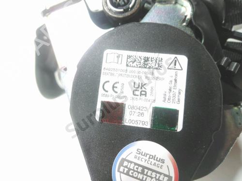 Rear left seatbelt DACIA SANDERO III 1.0 SCe 65 | BP37770818I29 - Image 2