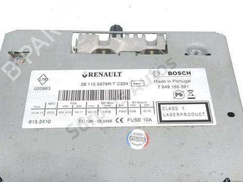 Radio RENAULT LAGUNA Coupe (DT0/1) 2.0 dCi (DT01, DT08, DT09, DT0K, DT12, DT1C, DT1D, DT1M,... | BP31986498E6