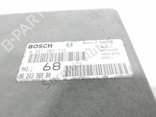 Engine control unit (ECU) CITROËN SAXO (S0, S1) 1.1 X, SX | BP29579522M57 