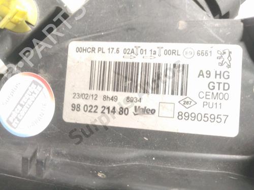 Left headlight PEUGEOT 208 I (CA_, CC_) 1.2 VTI 82 | BP30087275C28 