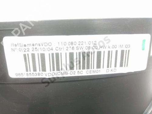 Instrument cluster PEUGEOT 407 (6D_) 2.0 HDi 135 (6DRHRH, 6DRHRE, 6DRHRG, 6DRHRJ) | BP28230962C47 