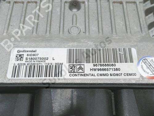 Engine control unit (ECU) CITROËN C4 Picasso I MPV (UD_) 1.6 HDi 110 | BP30984848M57 - Image 2