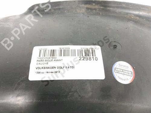 Wheel arch VW GOLF VI (5K1) 1.6 TDI | BP32379529C56