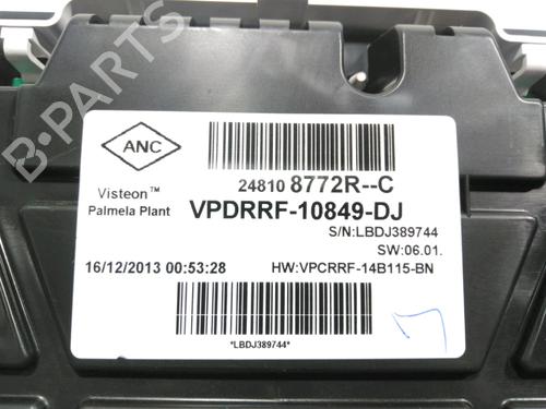 Instrument cluster RENAULT CAPTUR I (J5_, H5_) 1.2 TCe 120 | BP28230551C47 