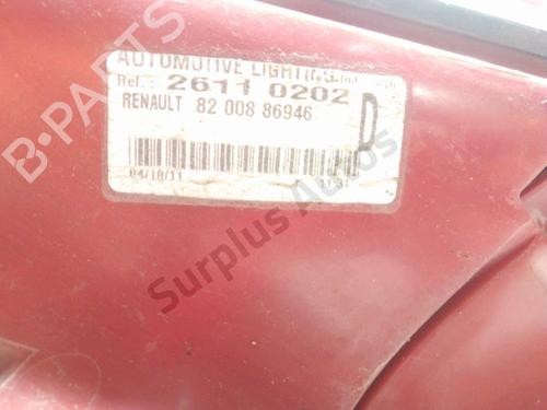 Højre baglygte RENAULT CLIO III (BR0/1, CR0/1) 1.5 dCi | BP29553346C35 