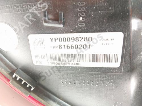 Right taillight OPEL GRANDLAND / GRANDLAND X (A18, P1UO) 1.2 (75) | BP29859998C35