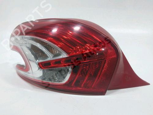 Used Left taillight PEUGEOT 208 I (CA_, CC_) 1.4 HDi (68 hp) 32655537